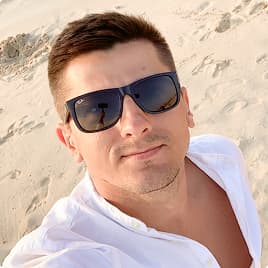 Selfie on Kite Beach in Dubai